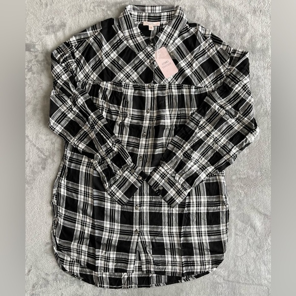 COMO VINTAGE Plaid button down shirts M - Picture 4 of 11